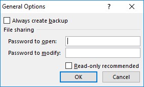 3 راه محافظت از رمز عبور از یک فایل اکسل 3 راه محافظت از رمز عبور از یک فایل اکسل
