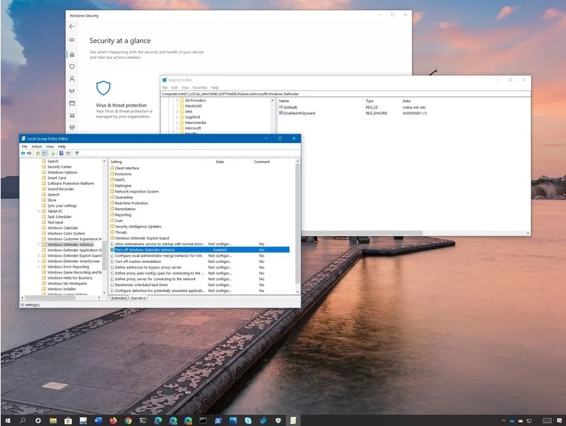 غیر فعال کردن آنتی ویروس غیر فعال کردن آنتی ویروس