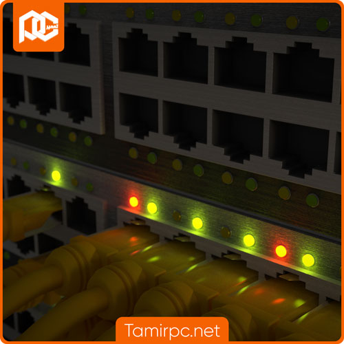 در سوئیچ ها اتصال در لایه 2 انجام می شود در هاب ارتباط در لایه 1 صورت میگیرد