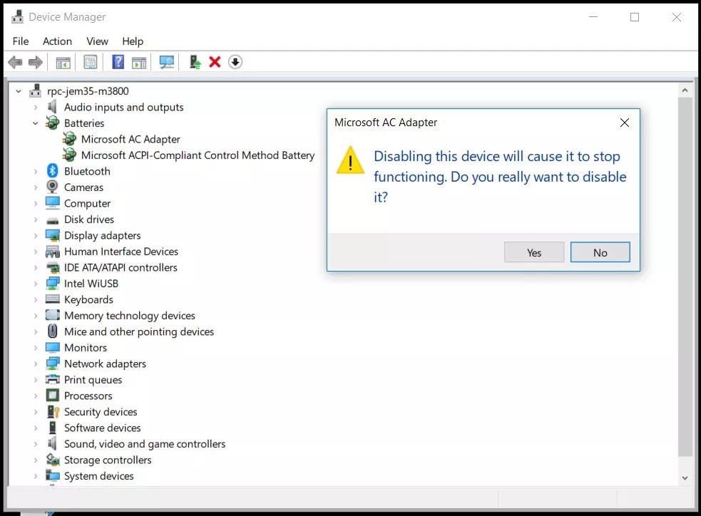 بازیابی نماد باتری، غیب شدن علامت باتری در ویندوز 10، آیکون باتری