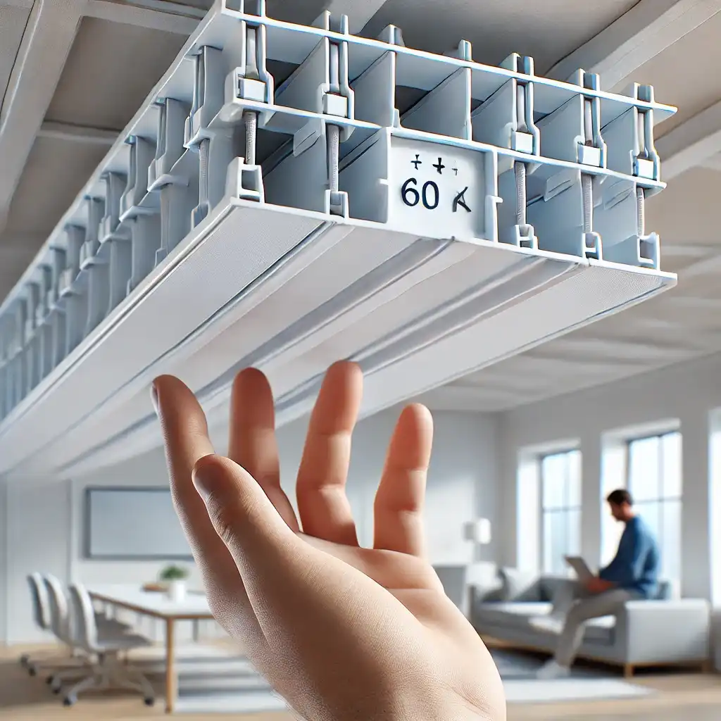 سپری کلیک 60 سفید – انتخابی ایدهآل برای سقف کاذب