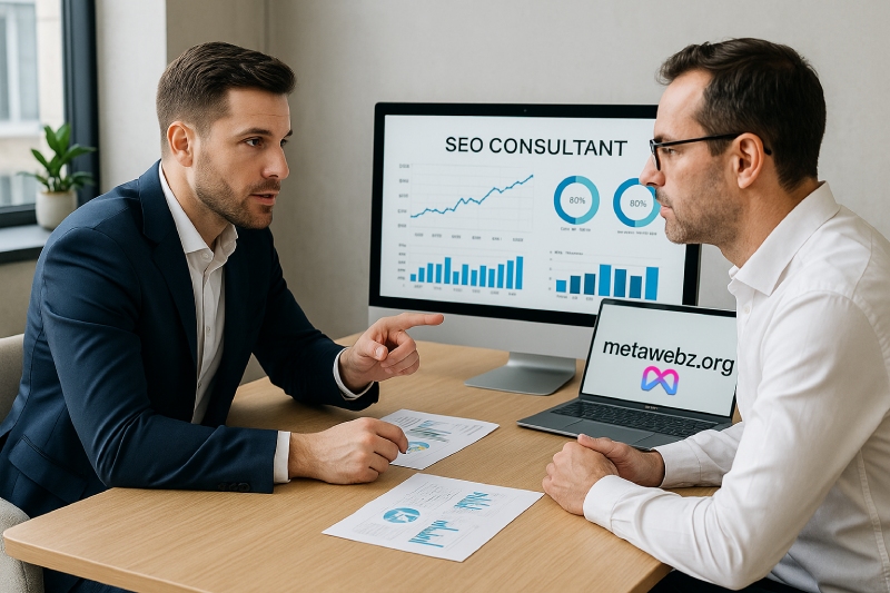 خدمات مشاوره سئو از متاوبز